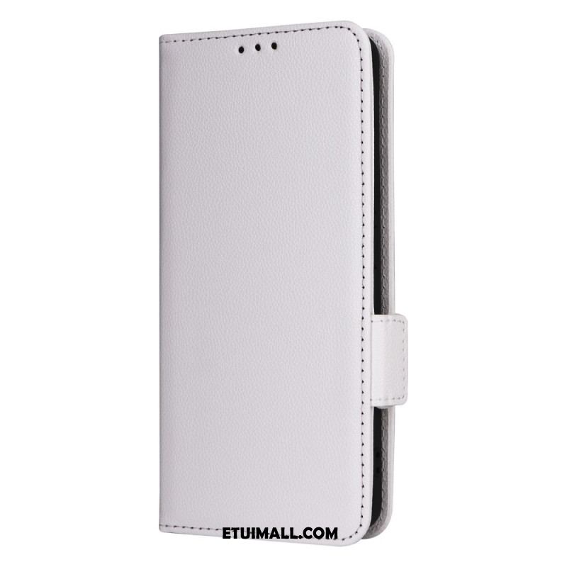 Etui Folio Do Xiaomi Redmi Note 13 4g Styl Skórzany Z Paskiem