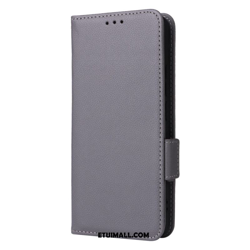 Etui Folio Do Xiaomi Redmi Note 13 4g Styl Skórzany Z Paskiem