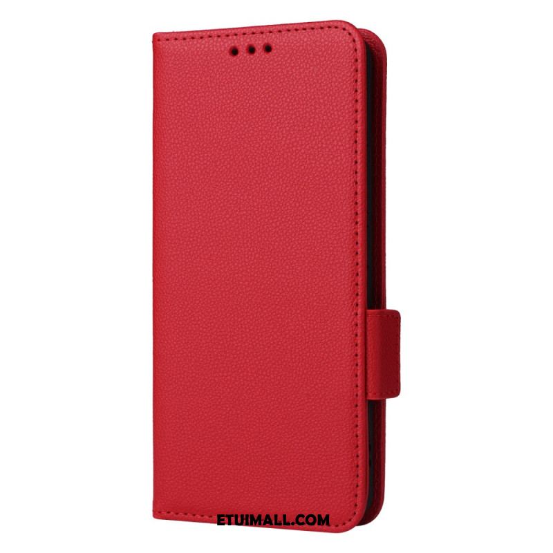 Etui Folio Do Xiaomi Redmi Note 13 4g Styl Skórzany Z Paskiem