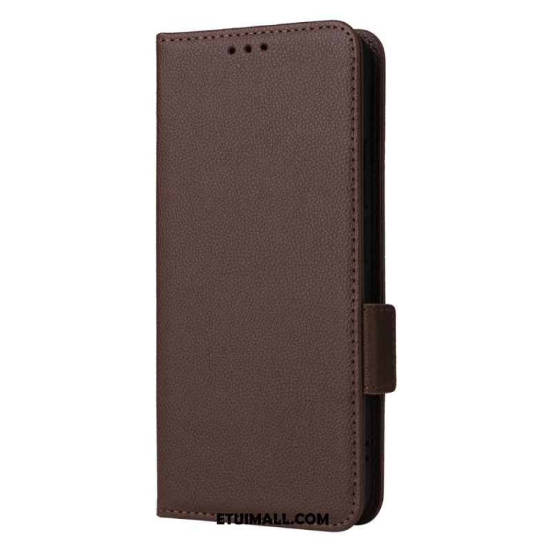 Etui Folio Do Xiaomi Redmi Note 13 4g Styl Skórzany Z Paskiem