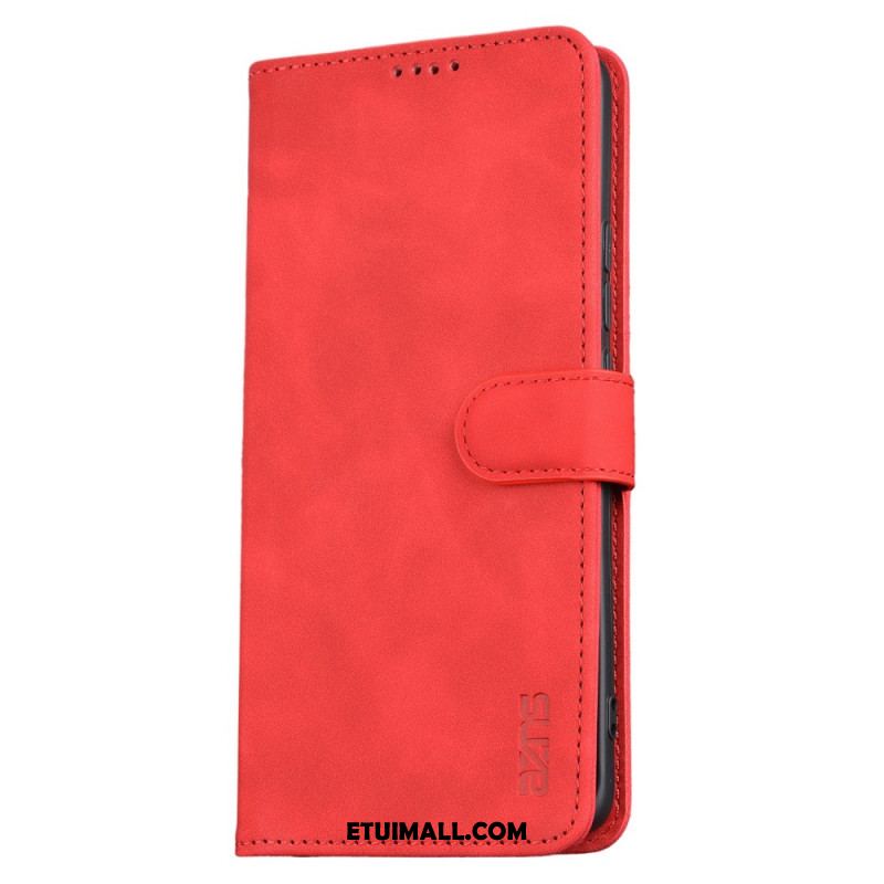 Etui Folio Do Xiaomi Redmi Note 13 5g Efekt Skóry Azns