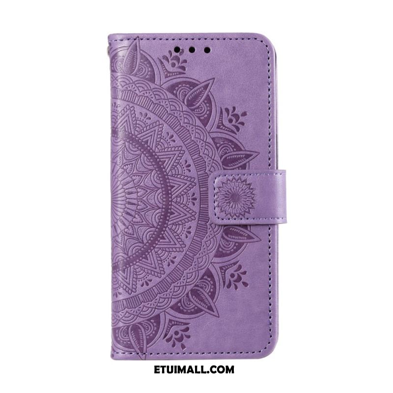 Etui Folio Do Xiaomi Redmi Note 13 5g Mandala Słońce