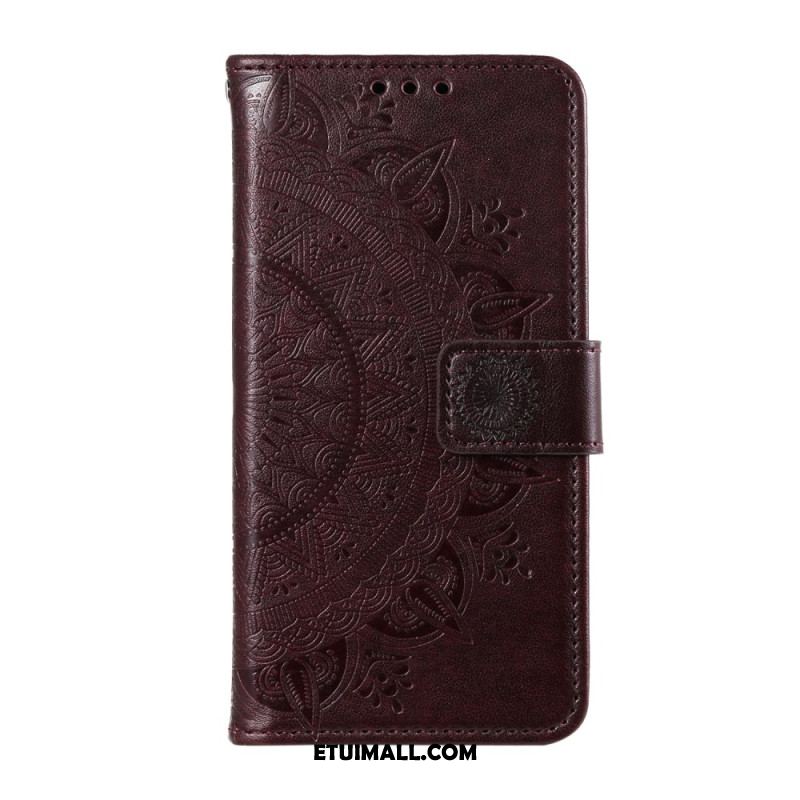 Etui Folio Do Xiaomi Redmi Note 13 5g Mandala Słońce