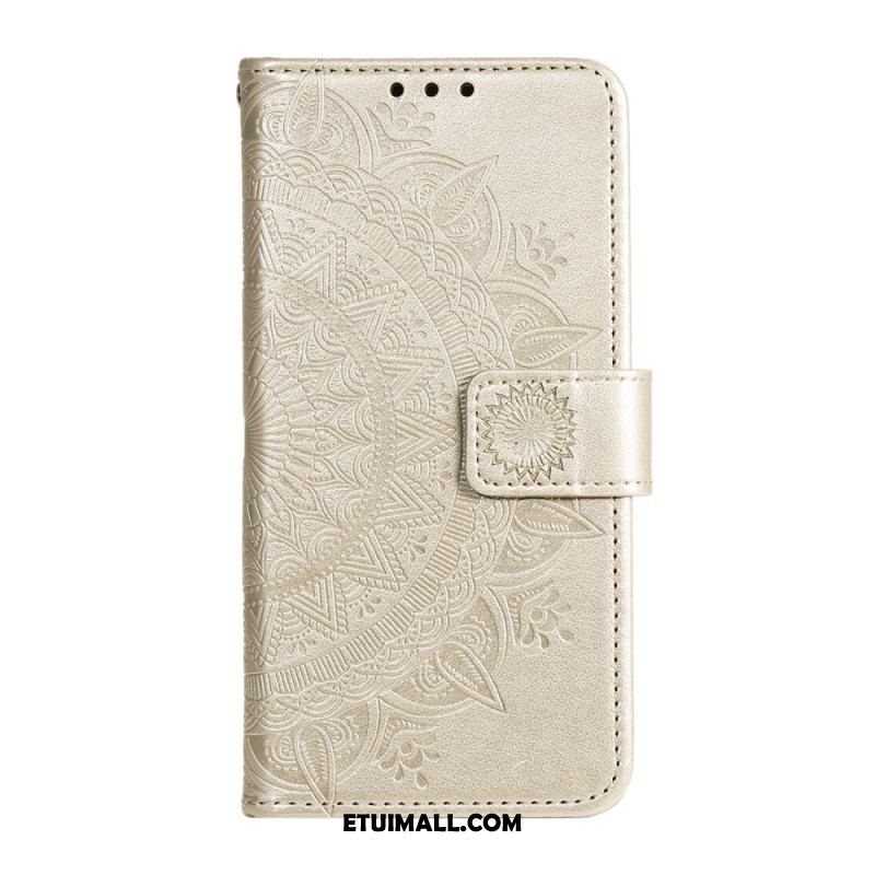 Etui Folio Do Xiaomi Redmi Note 13 5g Mandala Słońce