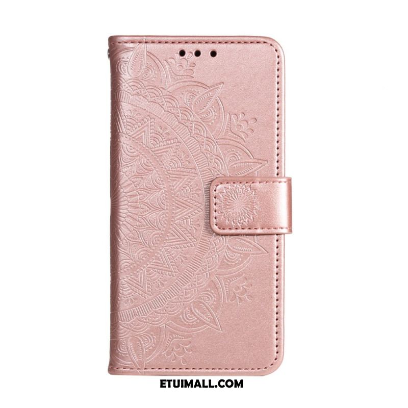 Etui Folio Do Xiaomi Redmi Note 13 5g Mandala Słońce