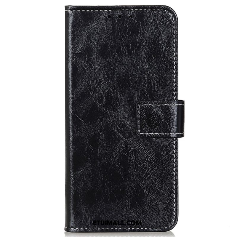 Etui Folio Do Xiaomi Redmi Note 13 5g Tekstura Lakierowana