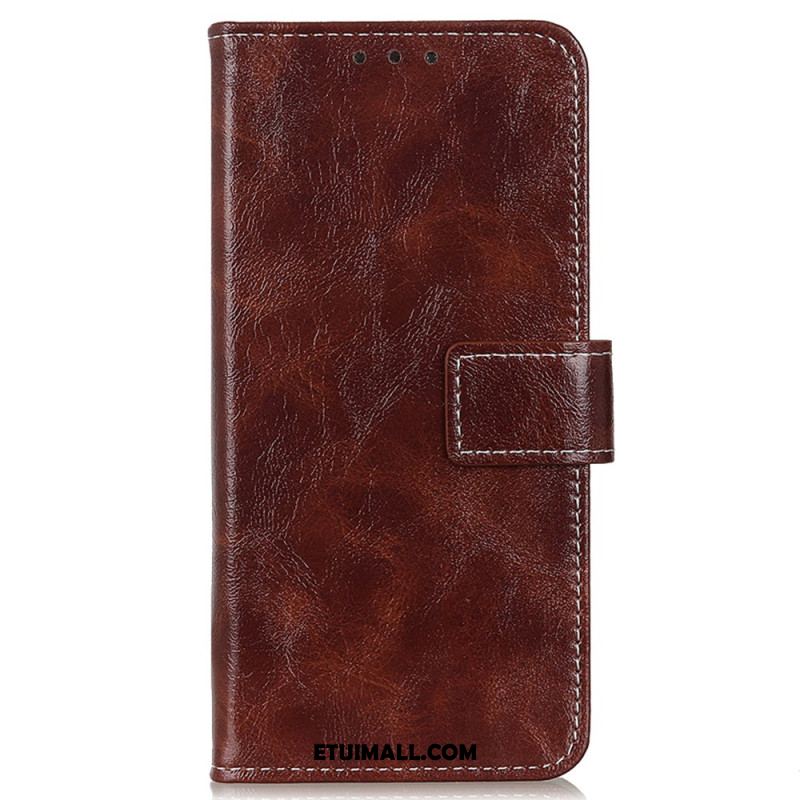 Etui Folio Do Xiaomi Redmi Note 13 5g Tekstura Lakierowana