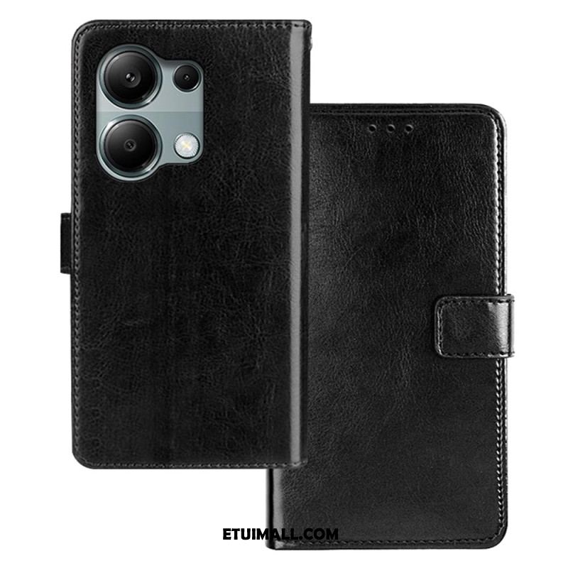 Etui Folio Do Xiaomi Redmi Note 13 Pro 4g Sztuczna Skóra Idewei