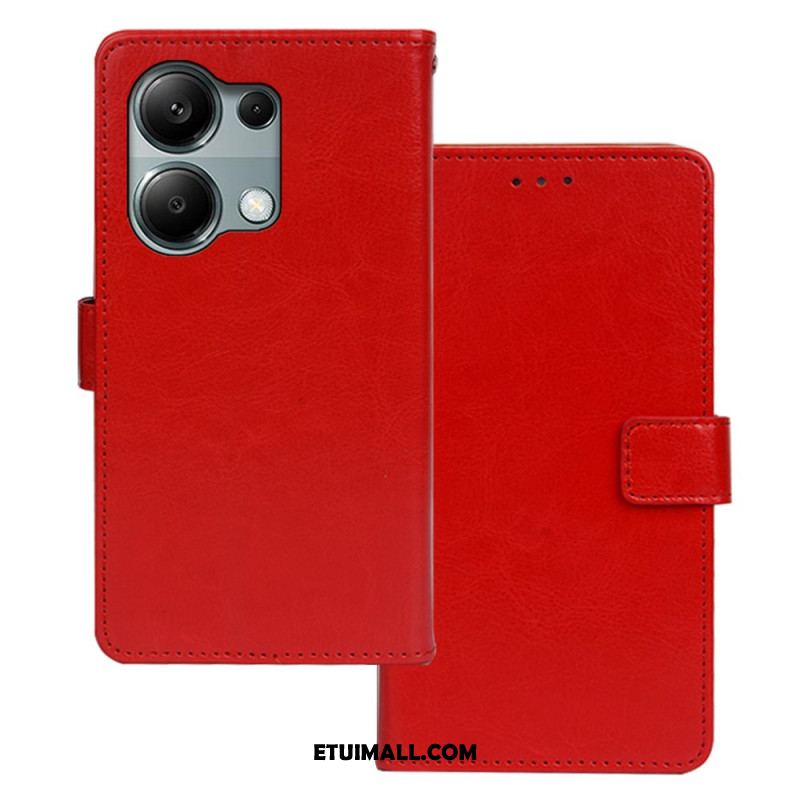 Etui Folio Do Xiaomi Redmi Note 13 Pro 4g Sztuczna Skóra Idewei