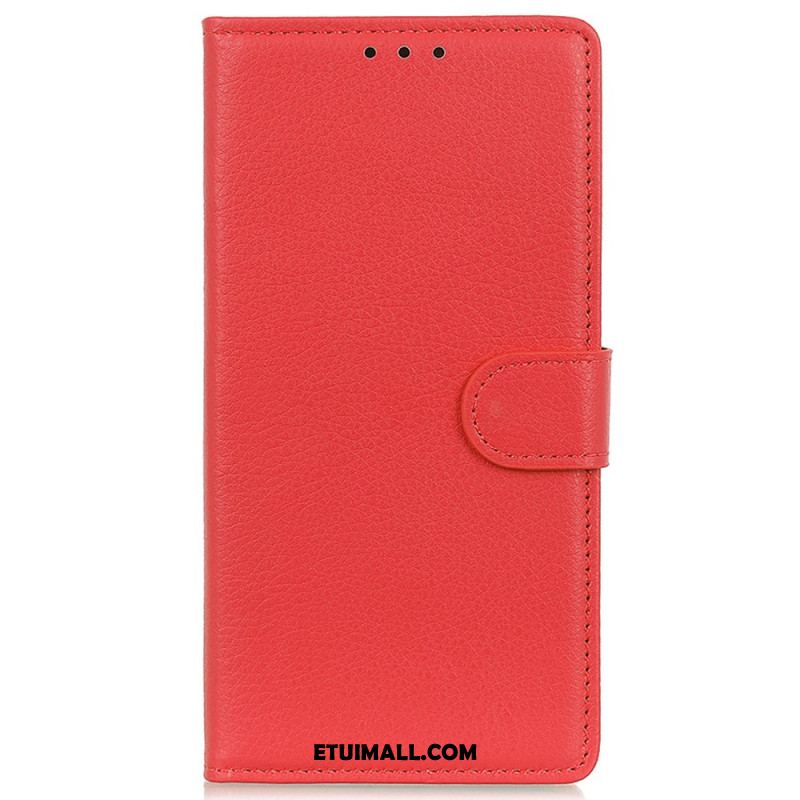 Etui Folio Do Xiaomi Redmi Note 13 Pro 4g Tradycyjna Sztuczna Skóra