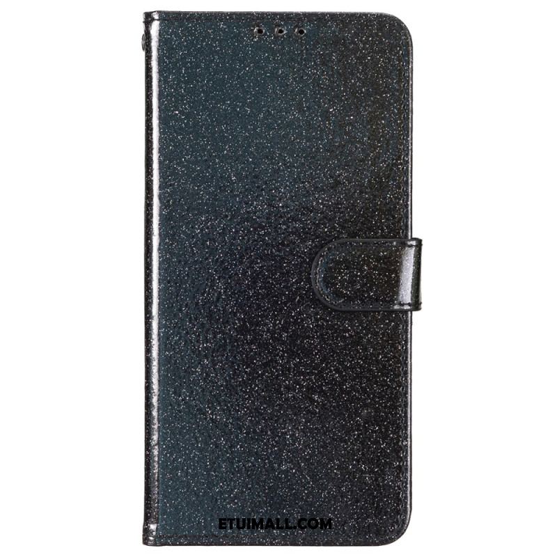 Etui Folio Do iPhone 16 Cekiny Z Paskami