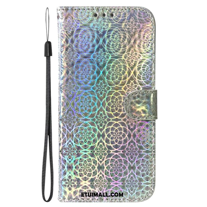 Etui Folio Do iPhone 16 Plus Styl Dyskotekowy