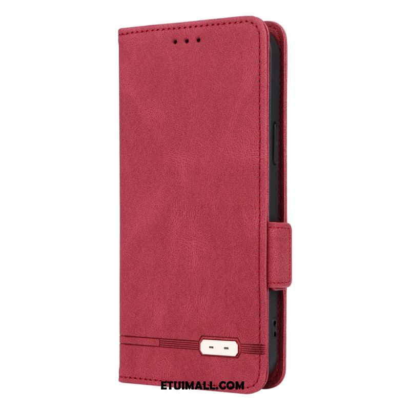 Etui Folio Do iPhone 16 Pro Max Styl Retro