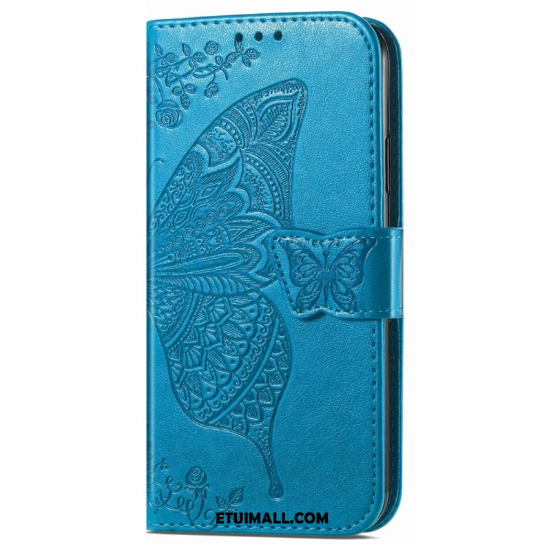 Etui Folio Google Pixel 8 Barokowy Motyl