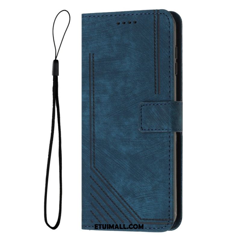 Etui Folio Google Pixel 8 Pro Linie Paska