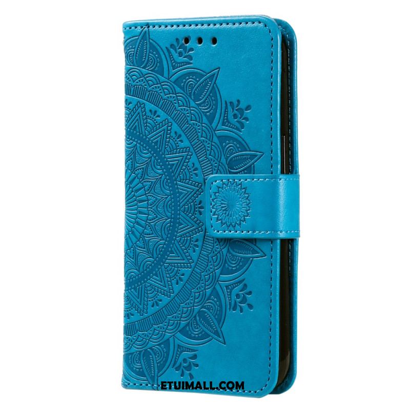 Etui Folio Google Pixel 8 Pro Mandala Z Paskiem Etui Ochronne