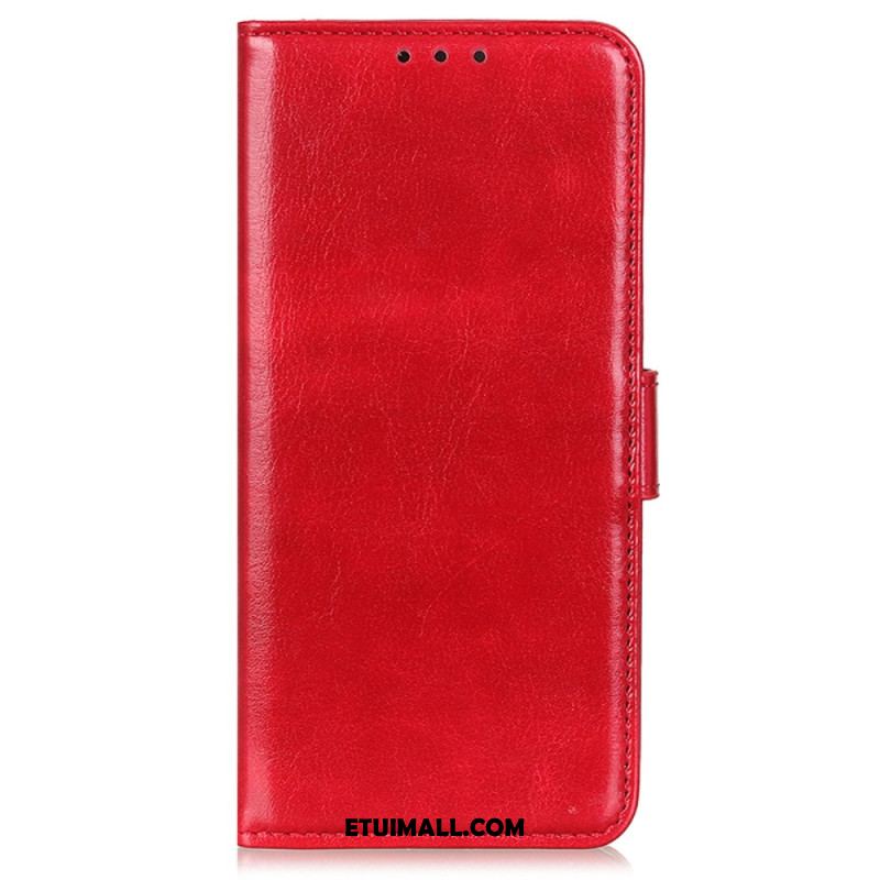 Etui Folio Google Pixel 8a Imitacja Skóry Lakierowanej Etui Ochronne