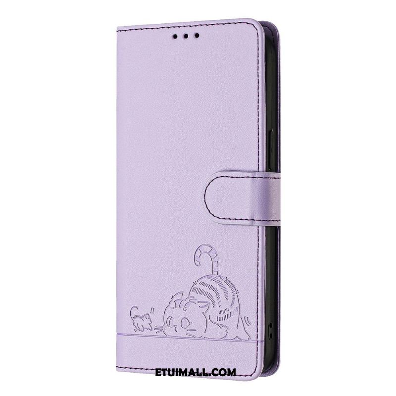 Etui Folio Google Pixel 9 Kot I Mysz Etui Ochronne