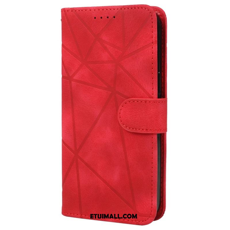 Etui Folio Google Pixel 9 Pro Drukowane Linie