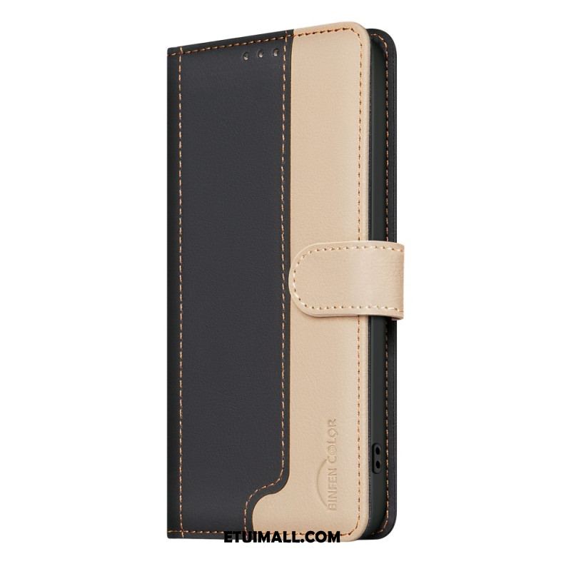 Etui Folio Google Pixel 9 Pro Dwukolorowa Ochrona Rfid Binfen Color