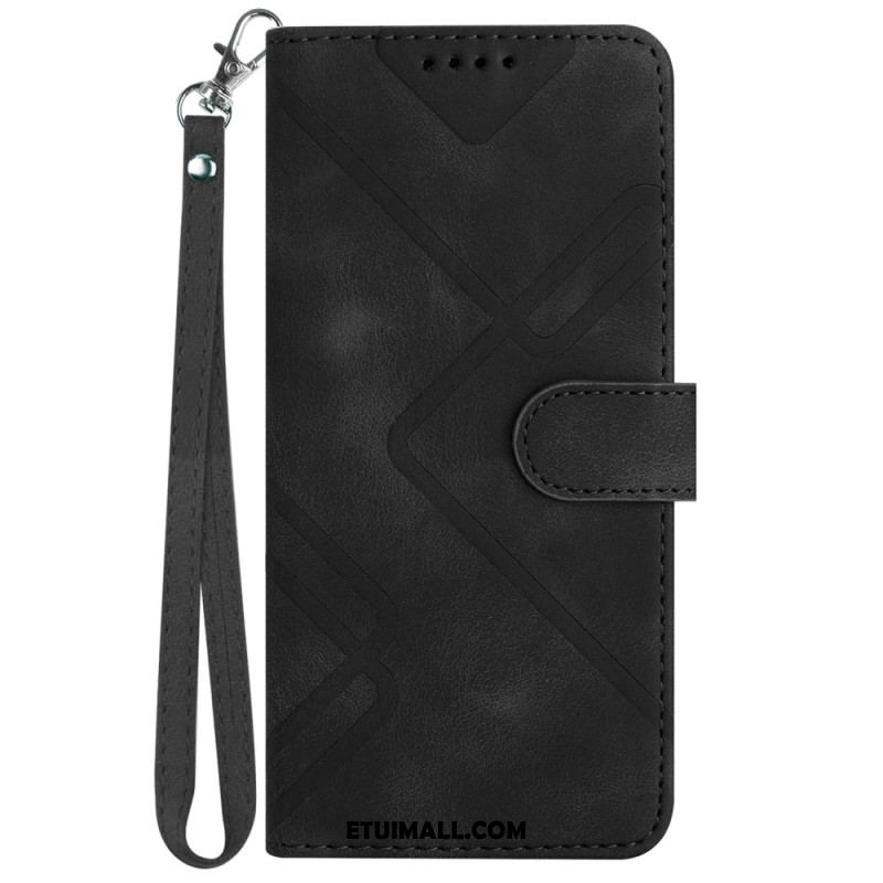 Etui Folio Google Pixel 9 Pro Linie Graficzne Etui Ochronne