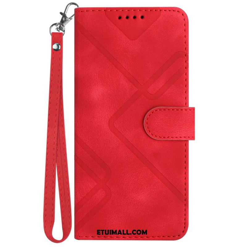 Etui Folio Google Pixel 9 Pro Linie Graficzne Etui Ochronne