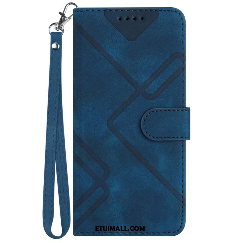 Etui Folio Google Pixel 9 Pro Linie Graficzne Etui Ochronne