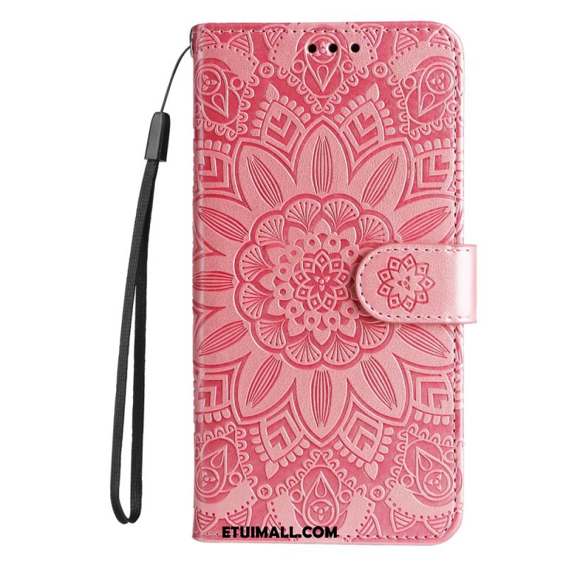 Etui Folio Oppo A98 5g Wzór Słonecznika