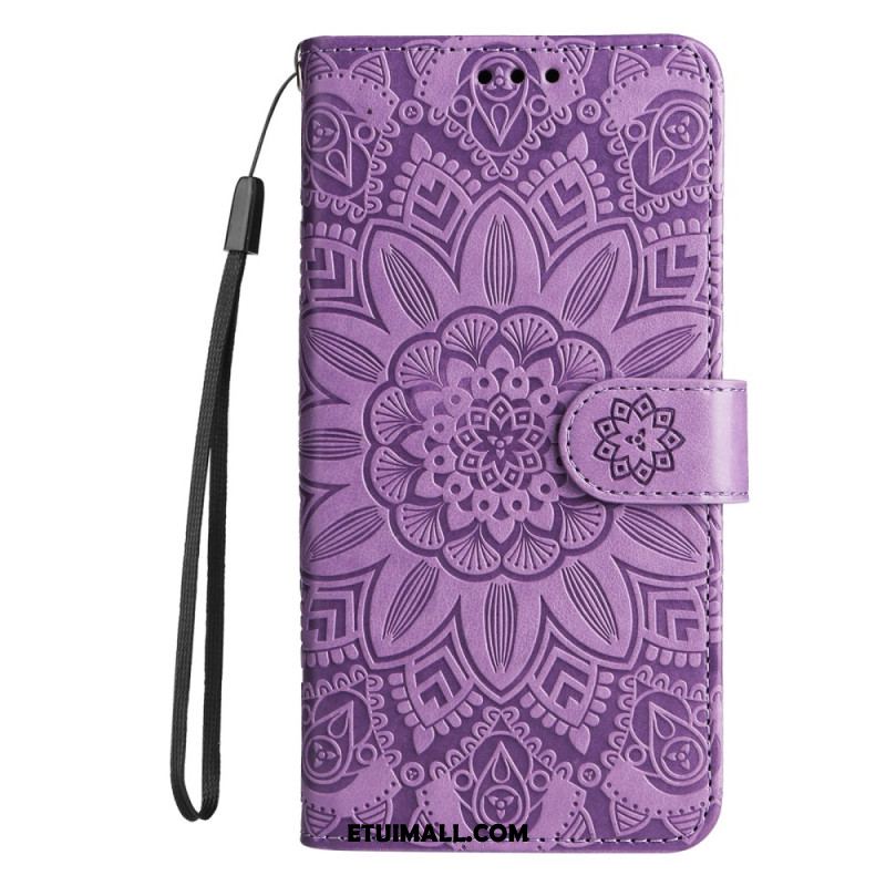 Etui Folio Oppo A98 5g Wzór Słonecznika