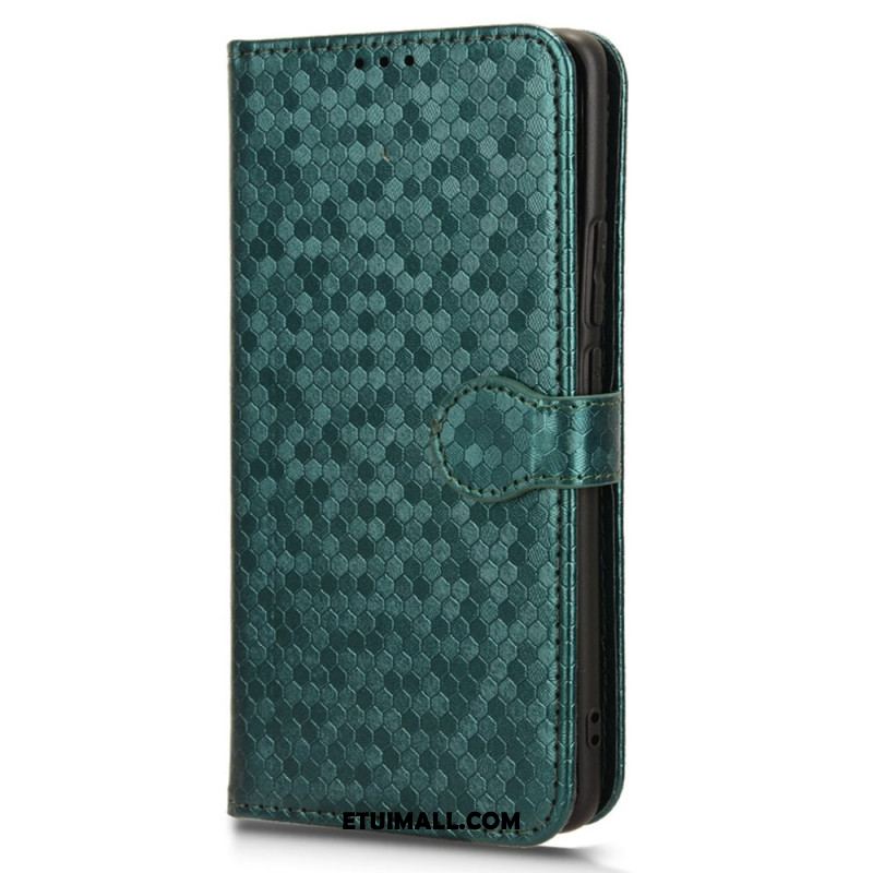 Etui Folio Oppo Reno 11 5g Błyszczące Kropki Z Paskiem