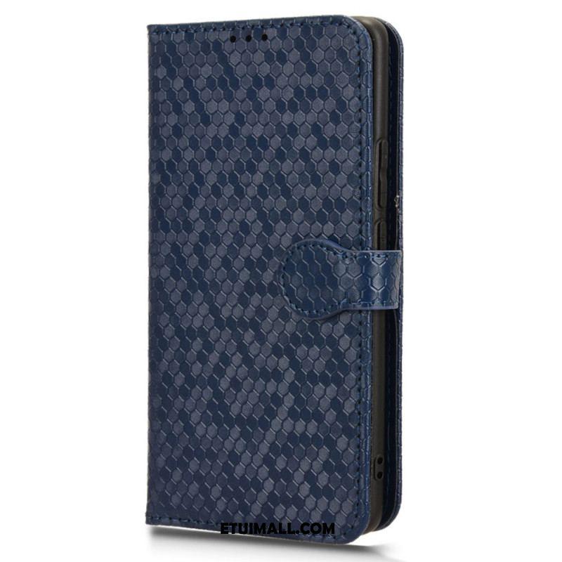 Etui Folio Oppo Reno 11 5g Błyszczące Kropki Z Paskiem