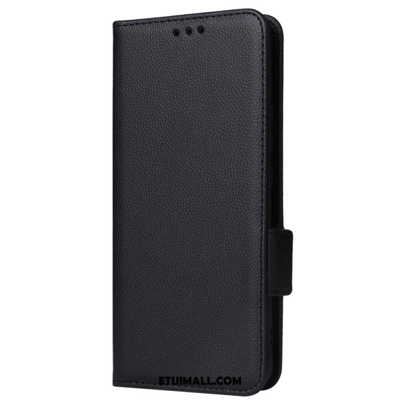 Etui Folio Oppo Reno 11 5g Tekstura Liczi Z Paskiem