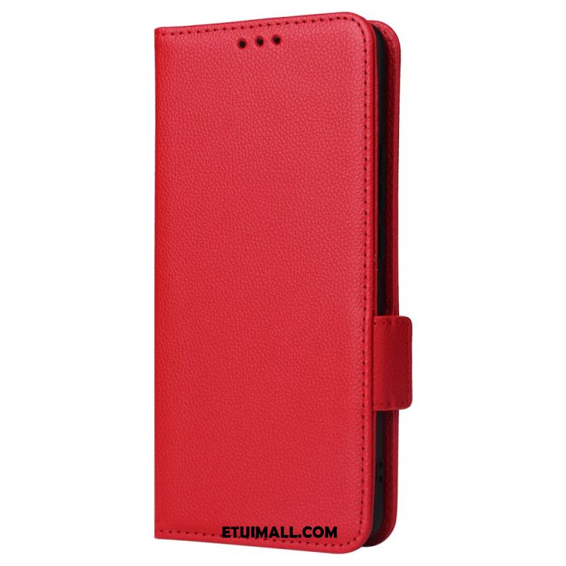 Etui Folio Oppo Reno 11 5g Tekstura Liczi Z Paskiem