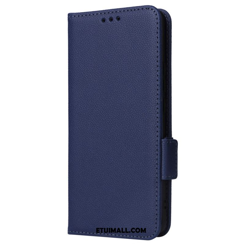 Etui Folio Oppo Reno 11 5g Tekstura Liczi Z Paskiem