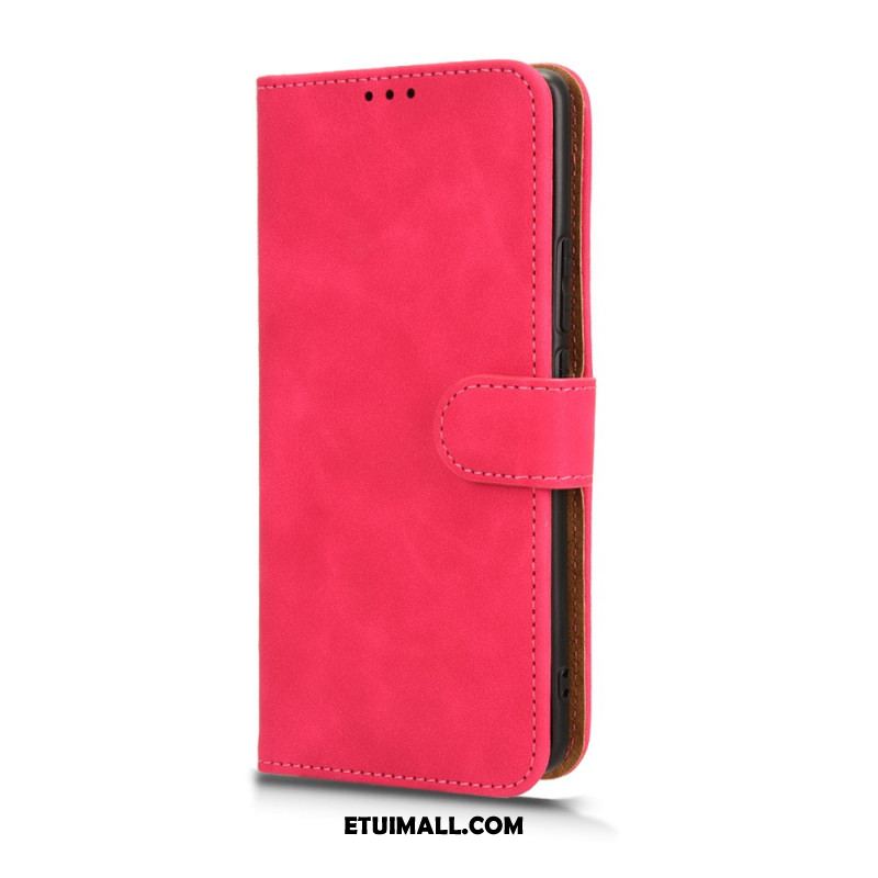 Etui Folio Oppo Reno 11 Pro 5g Klasyczny Zamszowy Styl