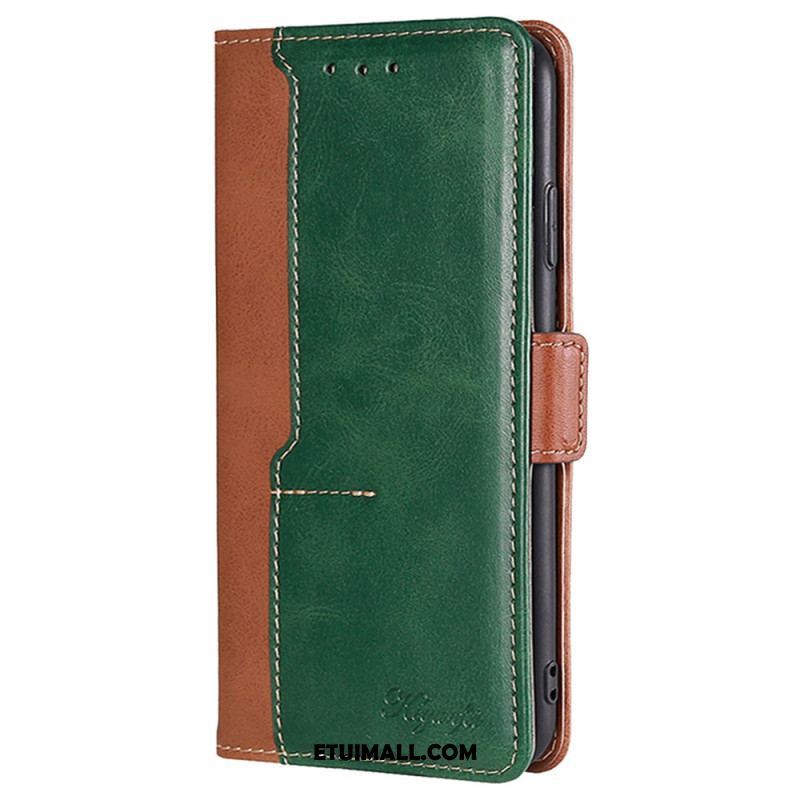 Etui Folio Oppo Reno 11f 5g Dwukolorowy Projekt Etui Ochronne