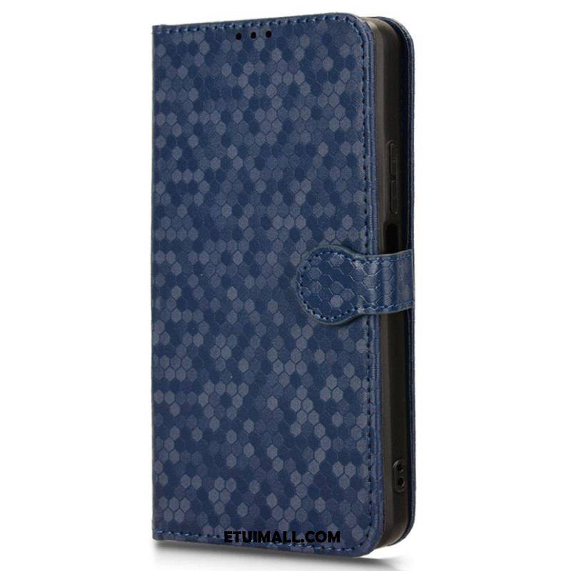 Etui Folio Oppo Reno 12 5g Błyszczące Punkty Etui Ochronne