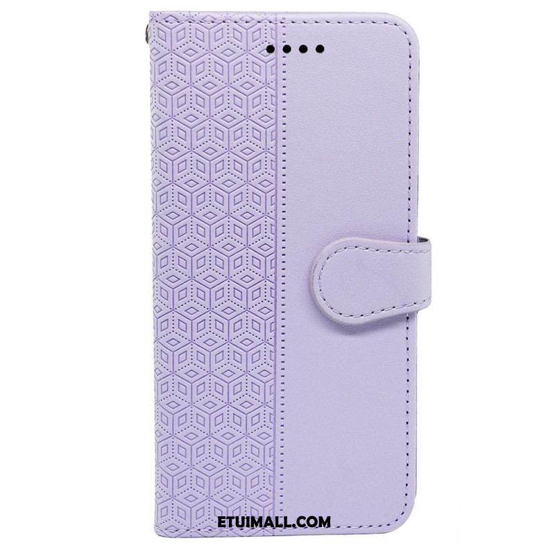 Etui Folio Oppo Reno 12 5g Fryz Poziomy