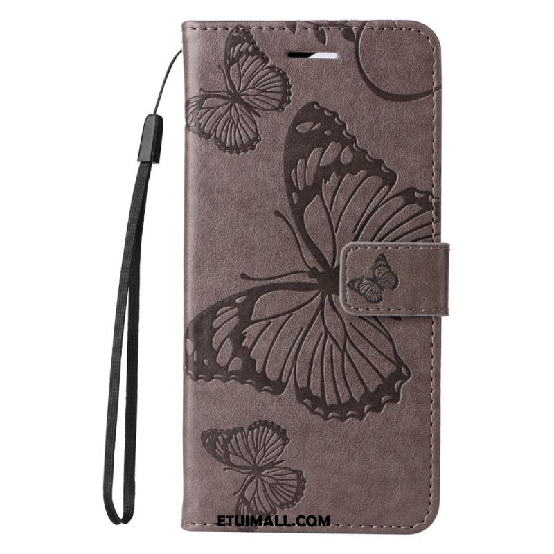 Etui Folio Oppo Reno 12 5g Gigantyczne Motyle Etui Ochronne