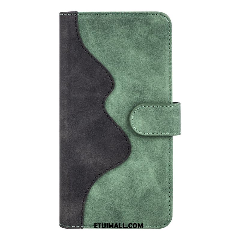 Etui Folio Oppo Reno 12 5g Konstrukcja Dwukolorowa