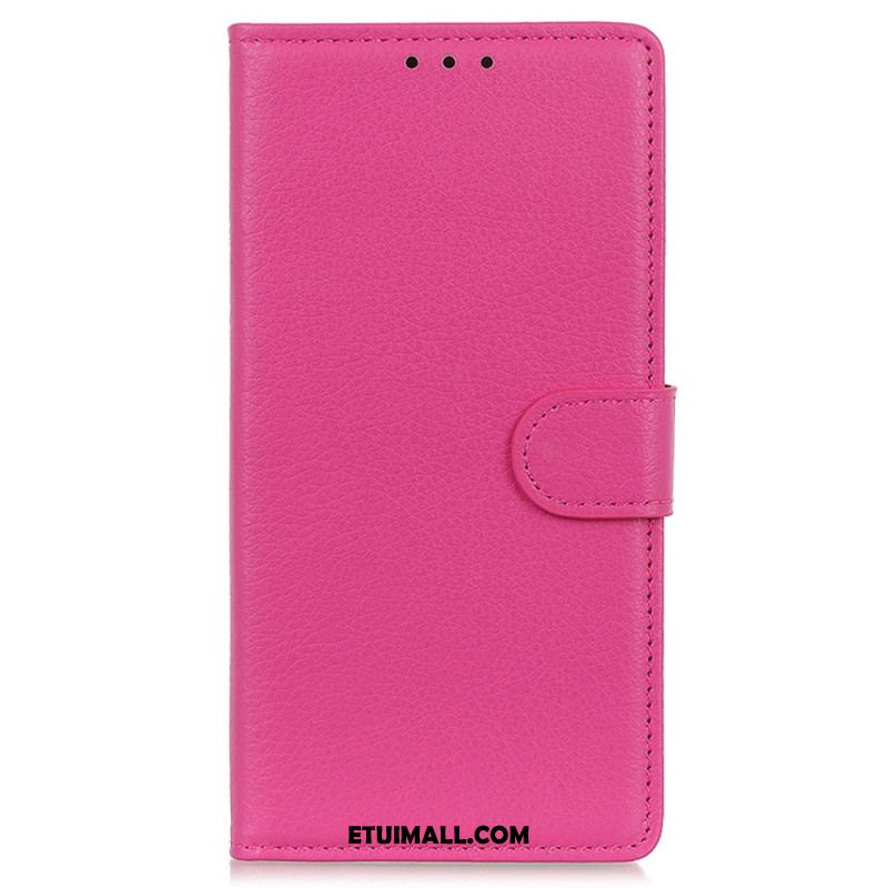 Etui Folio Oppo Reno 12 5g Tradycyjna Sztuczna Skóra Etui Ochronne