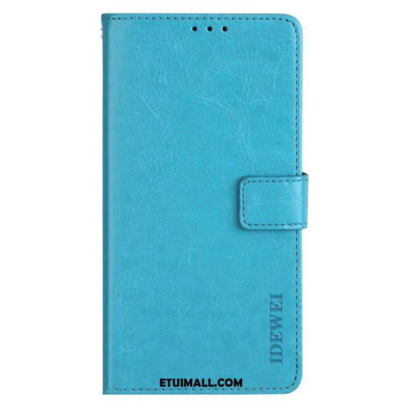 Etui Folio Oppo Reno 12 Pro 5g Sztuczna Skóra Idewei Etui Ochronne