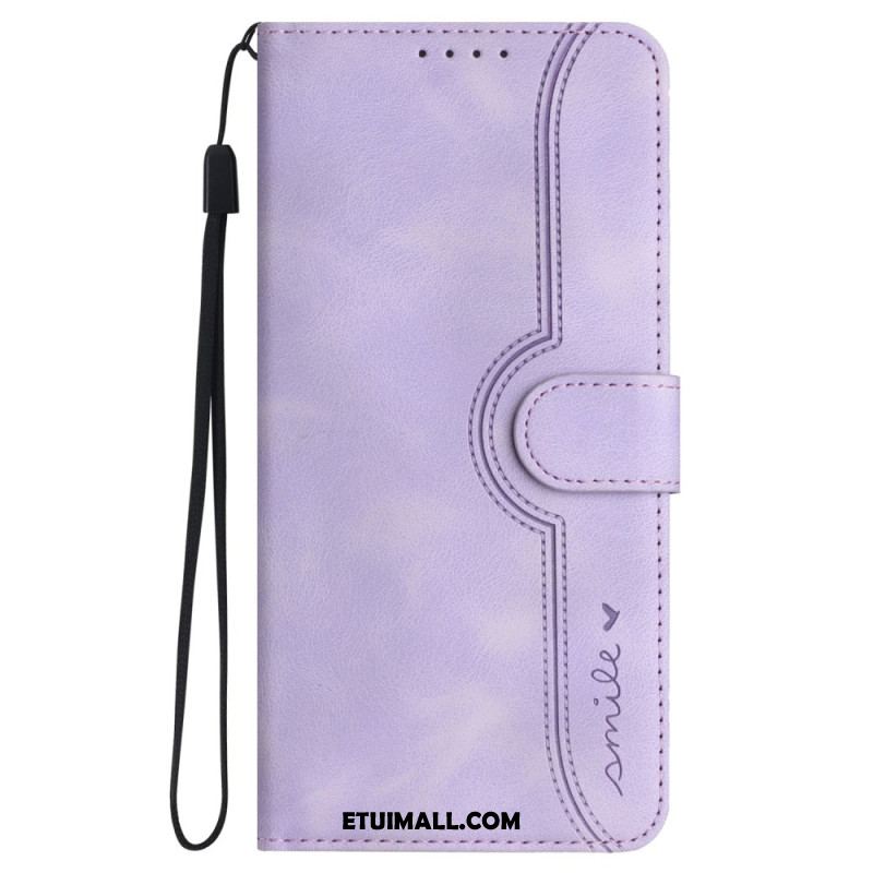 Etui Folio Oppo Reno 12 Pro 5g Uśmiechnij Się Etui Ochronne