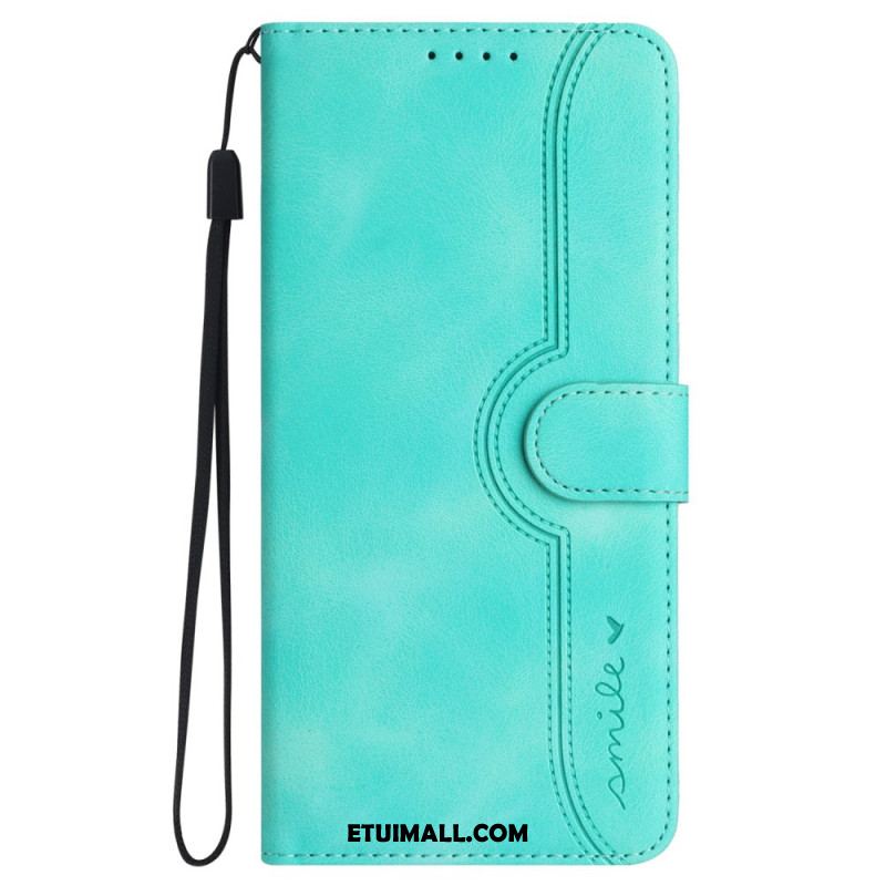 Etui Folio Oppo Reno 12 Pro 5g Uśmiechnij Się Etui Ochronne