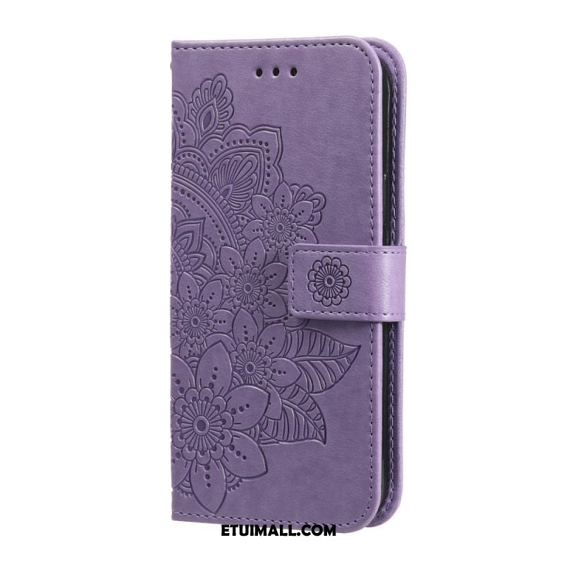 Etui Folio Oppo Reno 12f 5g Druk Mandali Etui Ochronne