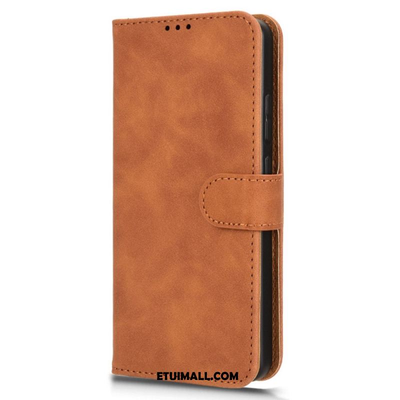 Etui Folio Oppo Reno 12f 5g Styl Zamszu