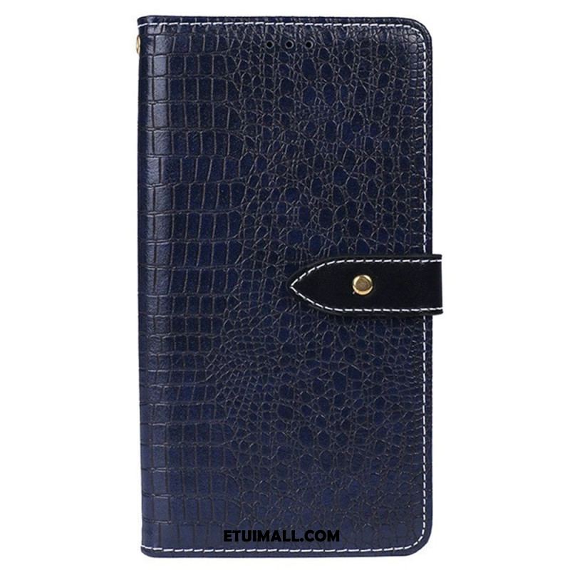 Etui Folio Realme 12 Pro / 12 Pro Plus Tekstura Krokodyla Etui Ochronne