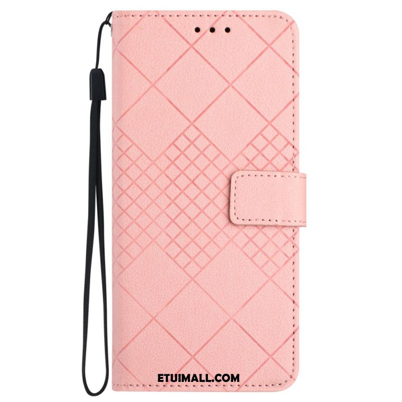 Etui Folio Samsung Galaxy A15 5g Wzór Paska