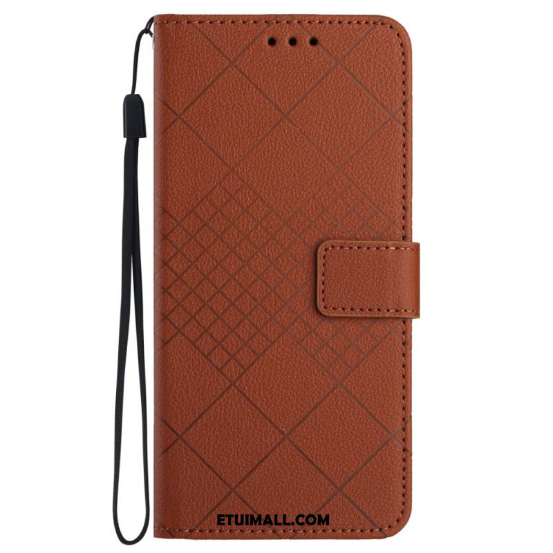 Etui Folio Samsung Galaxy A15 5g Wzór Paska