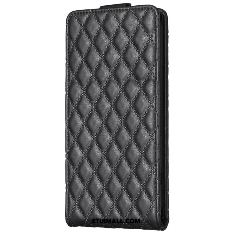 Etui Folio Samsung Galaxy A15 Pikowana Pionowa Klapa